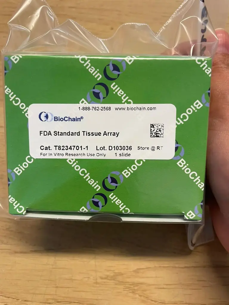 FDA Standard Tissue Array, 1 arrays